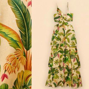 Farm Rio - Sand Fruit Forest Maxi Dress